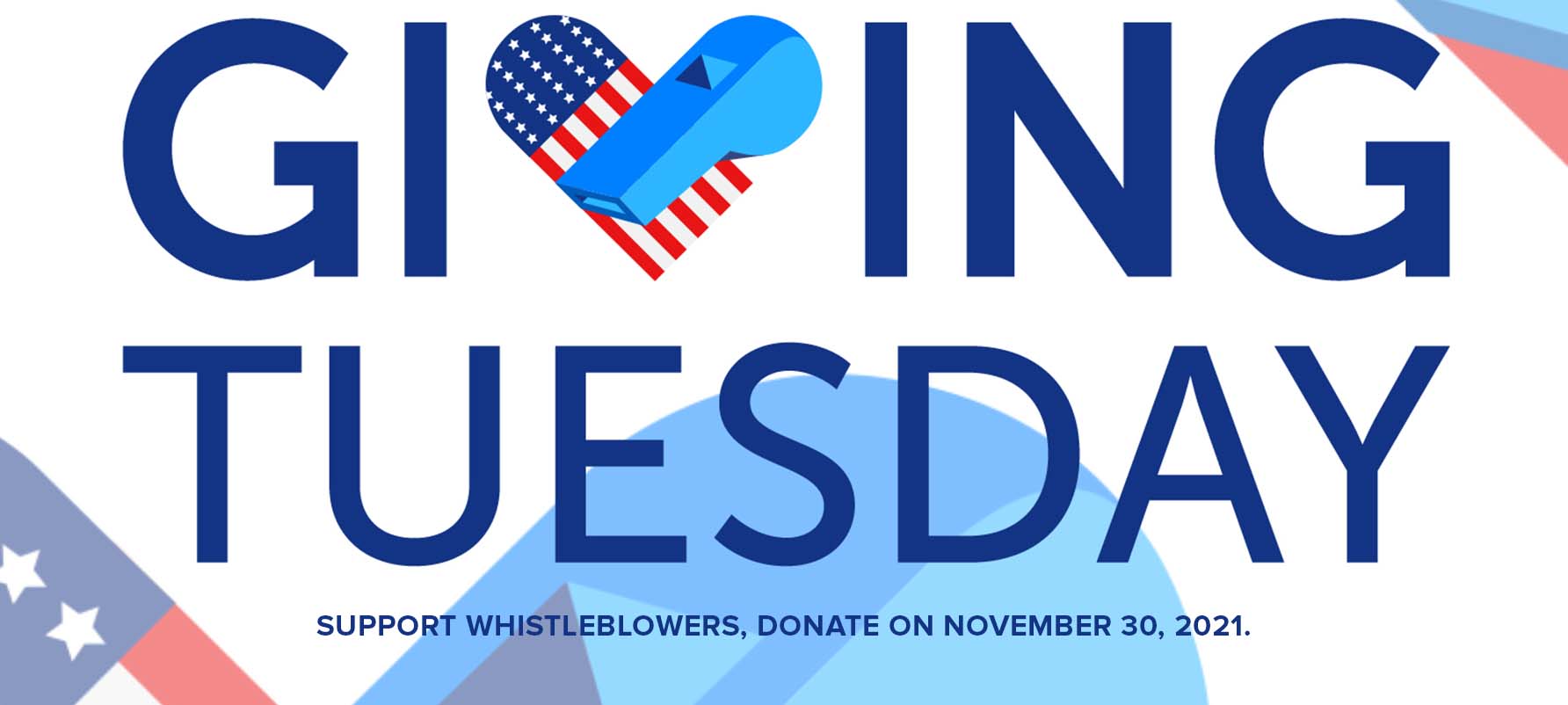 Giving Tuesday - Give to National Whistleblower Center and Help Support Whistleblowers